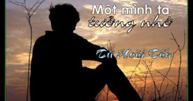 MỘT MÌNH TA TƯỞNG NHỚ CỦA TỪ HOÀI TẤN MỘT MÌNH TA TƯỞNG NHỚ CỦA TỪ HOÀI TẤN