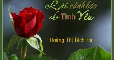 LỜI CẢNH BÁO CHO TÌNH YÊU LỜI CẢNH BÁO CHO TÌNH YÊU